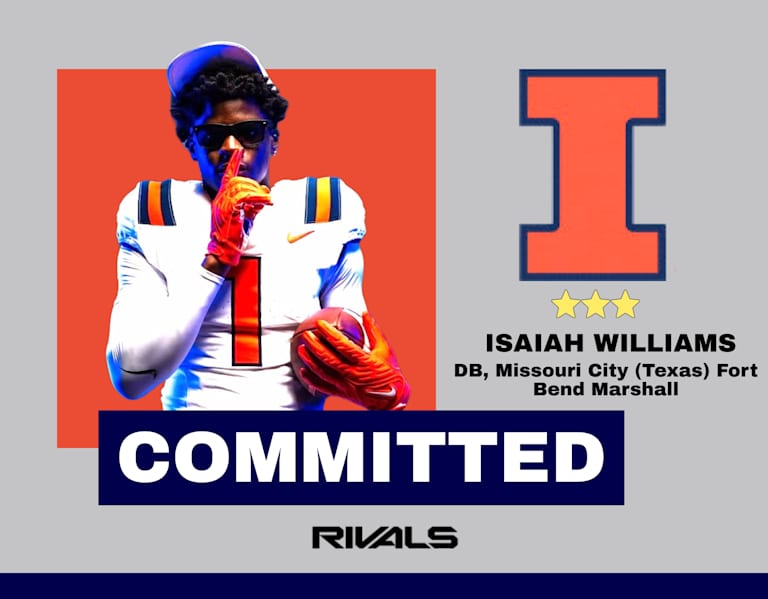 Commit:  Illinois lands three-star defensive back Isaiah Williams